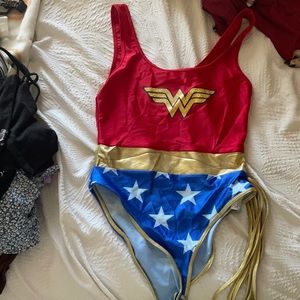 wonder woman one piece costume!